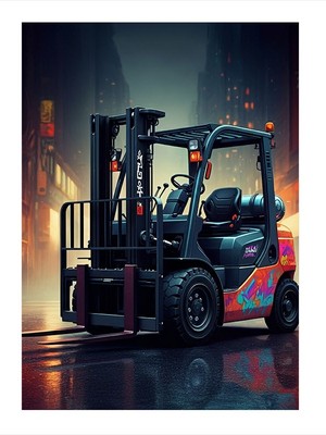 Tablomega Endüstriyel Forklift Gücü Model Ahşap Tablo 25CMX 35CM