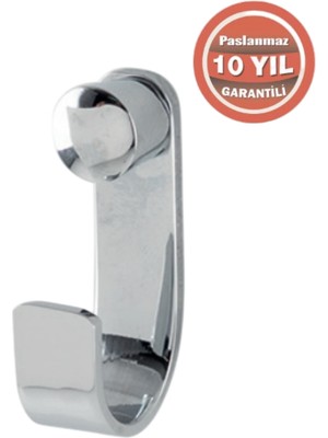 Bella Paslanmaz Çelik Banyo Bornozluk Şık Tasarım ile Dayanıklı ve Modern Kullanım İçin