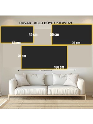 Xpetrana LED Işıklı Kanvas Tablo, 3D Dekoratif Baskılı Tablo Yapay Zeka Destekli Modern Tasarımlar 108