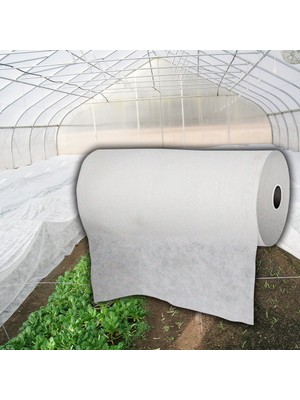 1,6X10 Metre 30 Gram Agril Isı Don Örtüsü, Zirai Don Kırağı Örtü Karpuz Çilek Bitki Koruma Örtüsü, Sera Örtüsü Elyaf