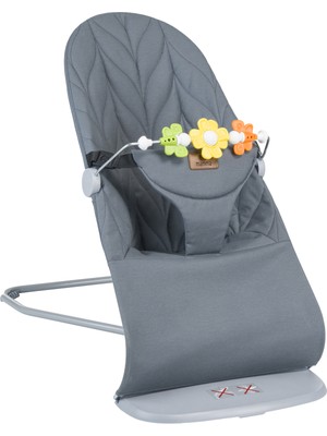 Mamma Deluxe Oyuncaklı Ana Kucağı Antrasit Renkli Katlanabilir Taşıma Kapasitesi