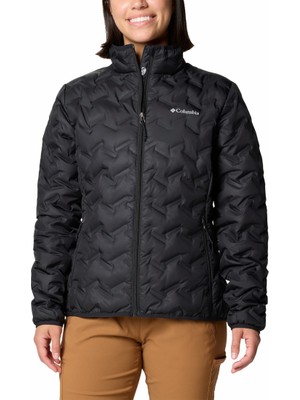 Columbia Delta Ridge II Down Kadın Kaz Tüyü Mont Nefes Alabilen Kumaş XL Outdoor Kullanım İçin WK5173