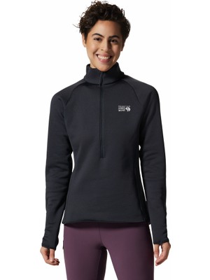 Mountain Hardwear Polartec Power Stretch Pro 1/4 Zip Kadın Polar Üst