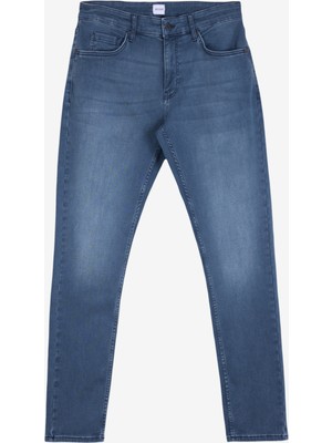 Mustang Normal Bel Slim Fit Lacivert Erkek Denim Pantolon Vegas Slim - 1311