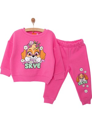 HelloBaby Paw Patrol - Nıckelodeon Paw Patrol Kız Eşofman Takımı Kız Bebek