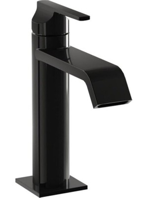 Store Suit A4281639 Lavabo Bataryası, Üstten Kumandalı, Parlak Siyah