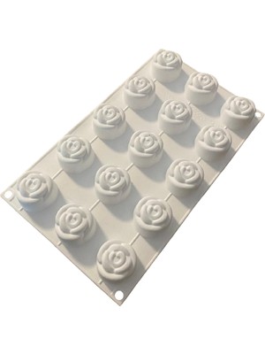 Silikomart Silikon Kalıp 15'li Gül