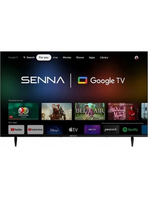 Senna SN50F950 50" 127 Ekran Uydu Alıcılı 4K Ultra HD Google Smart LED TV