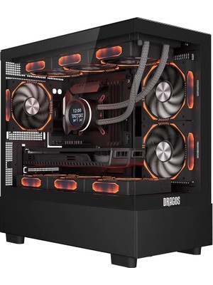 Dragos DRX7350 Ryzen 7 5700X3D 32GB Ram 1tb Nvme 8gb RTX4060 Sıvı Soğutmalı Oyuncu Bilgisayarı