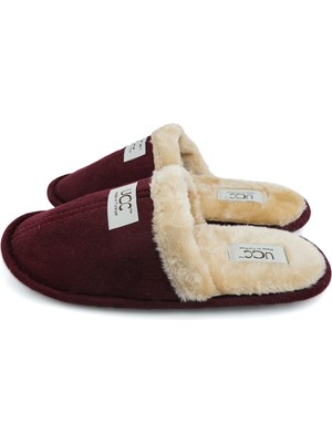 New One Mall Newonemall Unisex Içi Kürklü Ev Terliği Peluş Yıkanabilir Yünlü Terlik Misafir Çeyiz Bohça