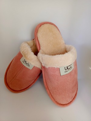 New One Mall Newonemall Unisex Içi Kürklü Ev Terliği Peluş Yıkanabilir Yünlü Terlik Misafir Çeyiz Bohça