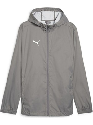 Puma Teamfinal Allweather Jkt Erkek Futbol Antrenman Yağmurluk 65859913 Gri