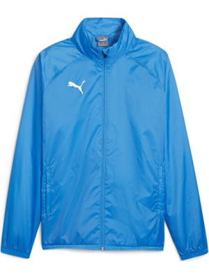 Puma Teamgoal All Weather Jkt Erkek Futbol Antrenman Yağmurluk 65903802 Mavi