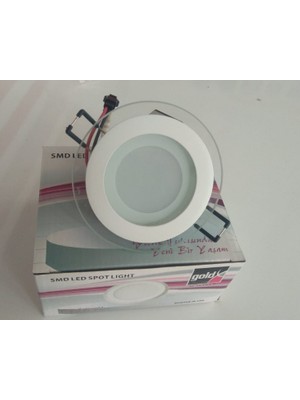 Goldx  ZE571 2'' Cam LED Spot 6 Watt Beyaz  Işık 6500K