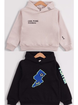 Harika Kids Erkek Çocuk 2'li Paket Basic Sweatshirt