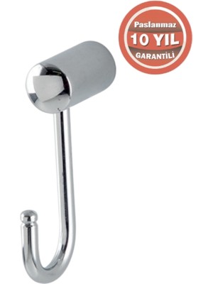 Çelik Banyo Paslanmaz Pirinç Bella Kanca Askılık