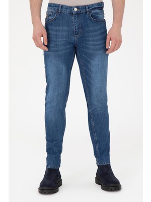 U.S. Polo Assn. Erkek Mavi Jean Pantolon 50289459-DN0022