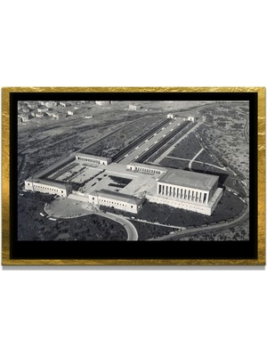 Marsilyan Yapay Zeka ile Yenilenmiş Atatürk Fotoğrafları Siyah Beyaz Cam Tablo, 3D Dekoratif Baskı 353