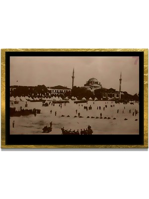 Marsilyan Yapay Zeka ile Yenilenmiş Atatürk Fotoğrafları Siyah Beyaz Cam Tablo, 3D Dekoratif Baskı 623