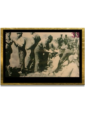 Marsilyan Yapay Zeka ile Yenilenmiş Atatürk Fotoğrafları Siyah Beyaz Cam Tablo, 3D Dekoratif Baskı 662