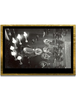 Marsilyan Yapay Zeka ile Yenilenmiş Atatürk Fotoğrafları Siyah Beyaz Cam Tablo, 3D Dekoratif Baskı 401