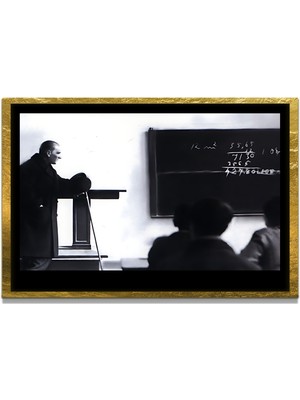 Marsilyan Yapay Zeka ile Yenilenmiş Atatürk Fotoğrafları Siyah Beyaz Cam Tablo, 3D Dekoratif Baskı 336