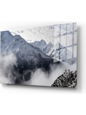 Marsilyan Dekoratif Doğa, Manzara Cam Tablolar, 3D Dekoratif Baskı 495
