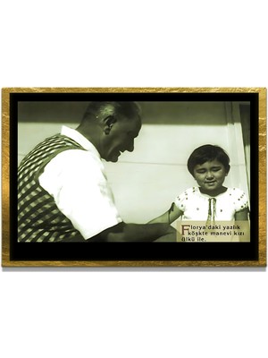 Marsilyan Yapay Zeka ile Yenilenmiş Atatürk Fotoğrafları Siyah Beyaz Cam Tablo, 3D Dekoratif Baskı 570