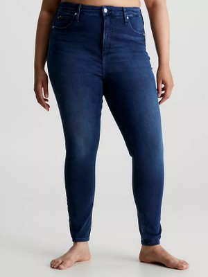 Kadın Yüksel Bel Süper Skinny Ankle Jean - Lacivert