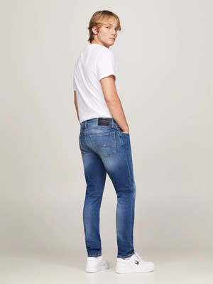 Erkek Slim Tapered Fit Jean Pantolon