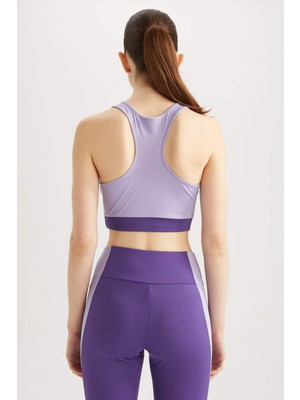 DeFacto Fit Halter Yaka Baskılı Sporcu Bra Z4945AZ22AU