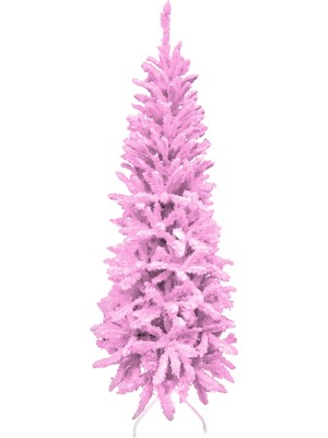 Pembe Renkli  Ithal Yılbaşı Ağacı 180CM 650 Dal Pembe Renkli