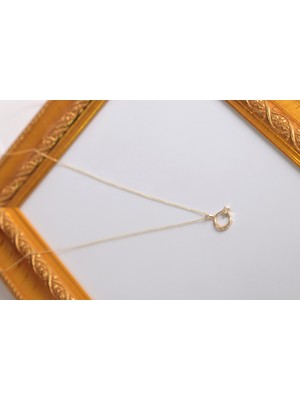 Çelikoğlu Kuyumculuk 8 Ayar Altın Ay Yıldız Kolye 1,63 gr