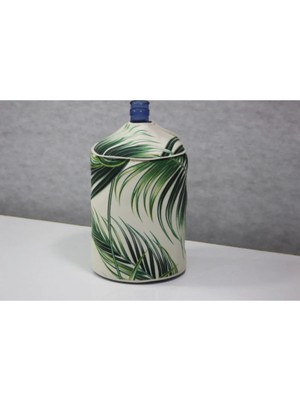 Düşler Ev Tekstili Palmiye Desenli Damacana Kılıfı