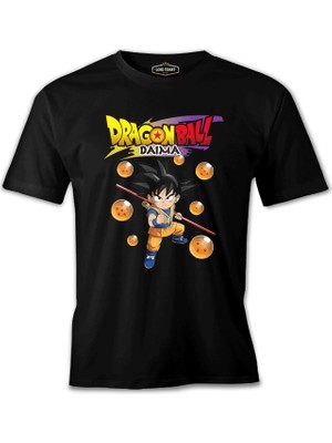 Dragon Ball Daima Küre Siyah Erkek Tshirt