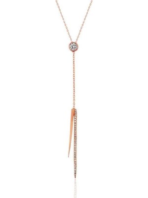 Cey jewelry Gümüş Çubuk Bayan Kolye