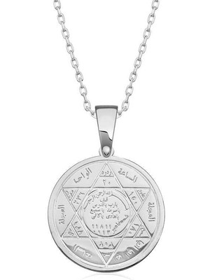 Cey jewelry ​gümüş Süleyman Mührü Kolye