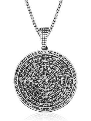 Cey jewelry Gümüş Esma-Ül Hüsna Kolye