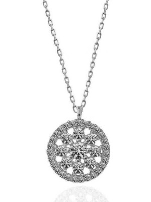 Cey jewelry ​gümüş Çiçek Kadın Kolye