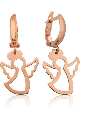 Cey jewelry Gümüş Melek Küpe