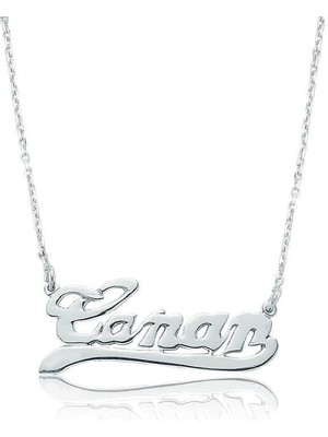 Cey jewelry Gümüş Kişiye Özel Isimli Bayan Kolye