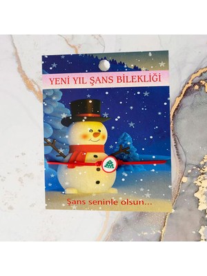 Regalo Kar Kolye Kar Küresi Şans Bilekliği Yılbaşı Hediyesi