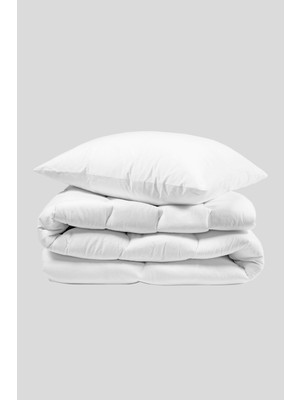 NOU COLLECTION Anne Yanı Beşik Yorgan Seti ( 55 x 95 Yorgan ) + ( 25 x 45 Yastık )