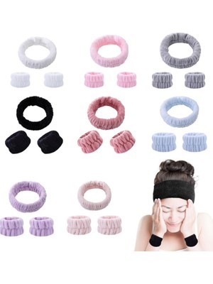 3'lü Maske, Makyaj Saç Bandı ve Bileklik