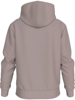 Calvin Klein Erkek Monologo Hoodıe Sweatshirt - Gri