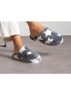 Suadiye Shoes Peluşlu Kadın Terlik Peluş Taban Sıcak Taban Kadın Terliği