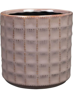Ter Steege Zahra Seramik Pembe Saksı 14X13CM