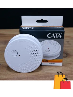 Cata Pilli Duman Dedektörü CT-9451 Orijinal Yeni