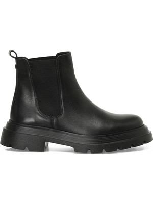 Nine West Ecru 4pr Siyah Kadın Chelsea Bot