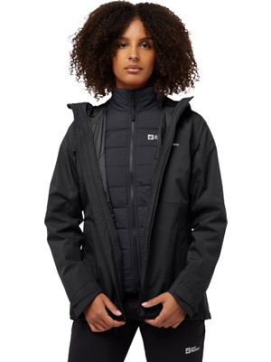 Jack Wolfskin Glaabach 3ın1 Jkt Kadın Outdoor Mont A61887